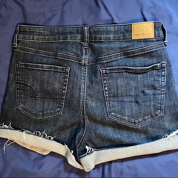 American Eagle high waisted jean shorts - Picture 2 of 2